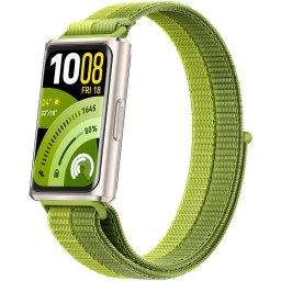 Bratara fitness Band 11 Pro Green Nylon Strap Green