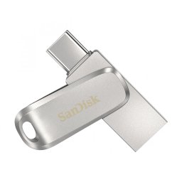 SanDisk Ultra Dual Drive Luxe memorii flash USB 128 Giga Bites USB Type-A / USB Type-C 3.2 Gen 1 (3.1 Gen 1) Din oţel inoxidabil