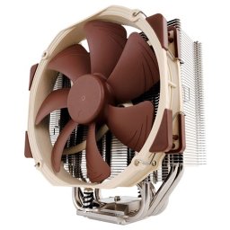 Noctua NH-U14S sistem răcire computer Procesor Ventilator 12 cm Maro, Din oţel inoxidabil