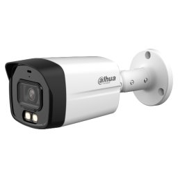 Camera de supraveghere 8 MP, 3.6 mm, Lumina alba 40 m, microfon, Bullet, Analogica, Full-color - Dahua HAC-HFW1809TLM-A-LED-0360B