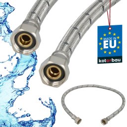Racord flexibil pentru baterie 3/8″ împletit inox 70 cm