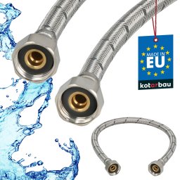 Racord flexibil pentru baterie 1/2″ împletit inox 50 cm