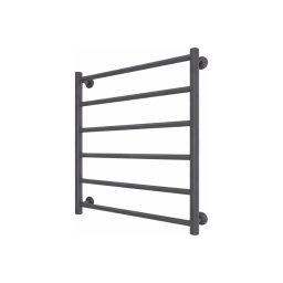 Radiator de baie tip scară INOX FLAT 122W/230V 57x43 cm inox/antracit