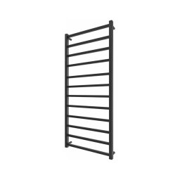 Radiator de baie tip scară INOX TOKIO 233W/230V 117x53 cm inox/negru