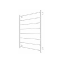 Radiator de baie tip scară INOX FLAT 163W/230V 77x53 cm inox/alb