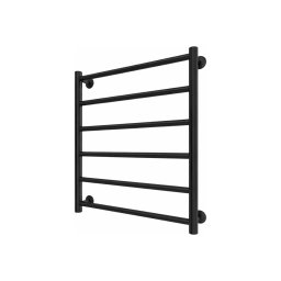 Radiator de baie tip scară INOX FLAT 122W/230V 57x43 cm inox/negru