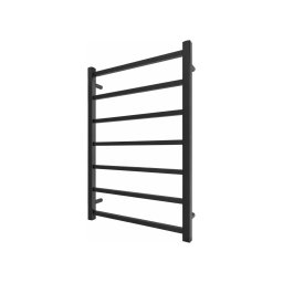Radiator de baie tip scară INOX TOKIO, 161W/230V, 77x53 cm, inox/negru