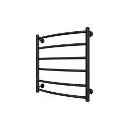 Radiator de baie tip scară INOX CLASSIC 122W/230V 57x53 cm inox/negru