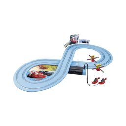 Pistă de curse CARRERA FIRST, 2,4 m, set cu 4 mașinuțe
