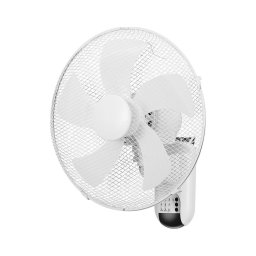 ZEVENTI - Ventilator de perete FANNY 45W/230V Ø 41 cm alb + telecomandă