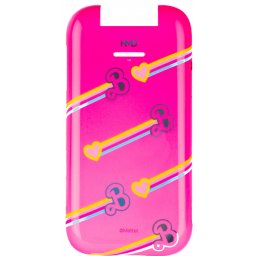 Capac Baterie HMD Barbie, Model Rainbow, Roz, Service Pack 5003000742SH2