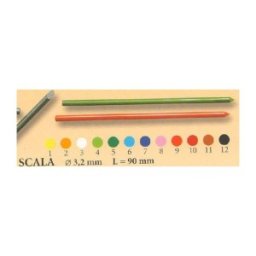 Mine Colorate, Alb, 3.2 mm