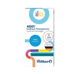 Patroane Cerneala Mari 4001, Ilo Turcoaz, 5 Bucati