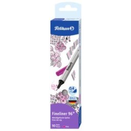 Fineliner 96, 0.4 mm, Roz, Pelikan