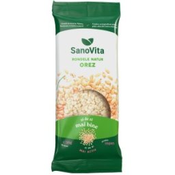 Rondele Simple din Orez, Sanovita, 56 g