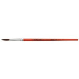 Pensula Seria 23, Varf Rotund din Par Ponei, Marimea 4, Portocaliu, Pelikan