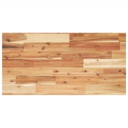 Blat de baie finisaj cu ulei, 120x40x2 cm, lemn masiv de acacia GartenMobel Dekor