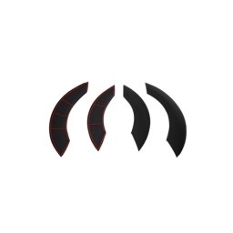 Set 4 protectii aripa ABS, negru, pentru Mercedes Sprinter W906 / VW Crafter