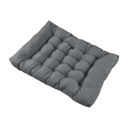 Perna de sezut pentru mobilier din paleti Comfy 120x80x12 cm gri deschis