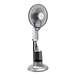 Ventilator cu nebulizare Ninove 75W, rezervor 3,2 L, argintiu