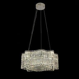 Candelabru cristal LED dimabil Regalis CC576/1000CH cu telecomanda