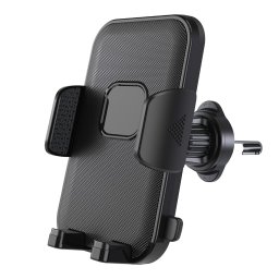 Suport auto telefon Siegbert cu montare la grila, rotire 360° si prindere universala