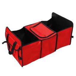Organizator portbagaj pliabil RoGroup cu 3 compartimente termoizolante