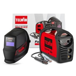 Invertor de sudura Telwin Force 165 cu masca cu cristale lichide