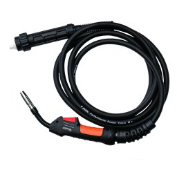 Pistolet MIG MAG 150A cu euroconector, lungime 4 m, pentru sarma 0.6-1.0 mm