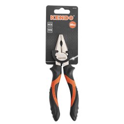 Cleste combinat Kendo 160 mm din otel C55, maner ergonomic TPR