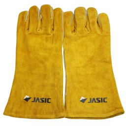 Manusi de sudura Jasic din piele bovina, cusute cu snur Kevlar