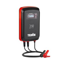 Redresor auto TELWIN Pulse 50 EVO 12V/24V cu LCD si test baterie