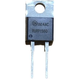 Dioda rapida 15A 600V RURP1560 TO-220AC pentru aparate de sudura