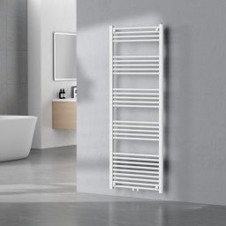 Calorifer portprosop baie Voss 160x60 cm alb, 755 W, otel