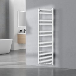 Portprosop calorifer baie Voss 160x50 cm, alb, 655W, otel