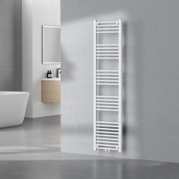 Calorifer portprosop baie Voss 160x40 cm alb, montaj pe perete