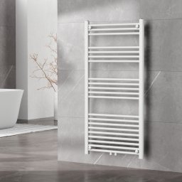 Calorifer portprosop baie Voss 120x60 cm, alb, montaj pe perete
