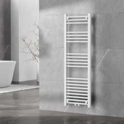 Calorifer portprosop baie Voss 120x40 cm, alb, montaj perete
