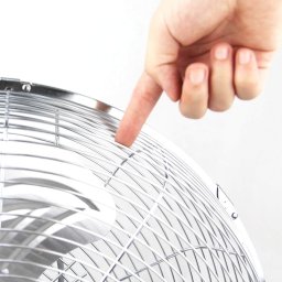 Ventilator de podea metalic ZEFIR 3P, 100W, 45 cm, 3 viteze