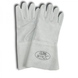 Manusi de sudura din piele gri REFLEX RSD, 35 cm, marimea 10