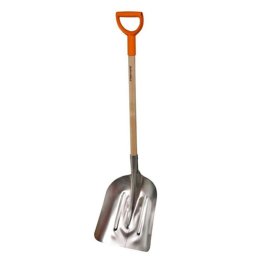 Lopata Fiskars pentru zapada si cereale, lama aluminiu, coada lemn