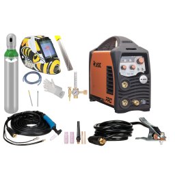 Pachet complet de sudura JASIC TIG 180 DC/MMA 230V cu accesorii