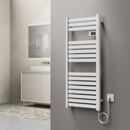 Portprosop electric pentru baie Ringebu 120x50 cm alb, 500W