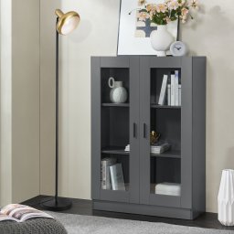 Lampadar Namsos din metal negru si auriu, design modern, 156 cm