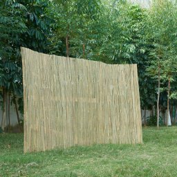 Gard din bambus natural 100x500 cm pentru balcon, gradina si terasa