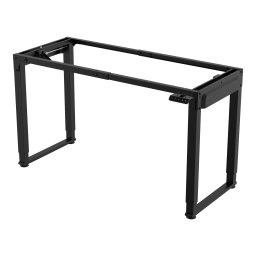 Cadru birou electric reglabil pe înaltime Kirkkonummi 135x55 cm negru
