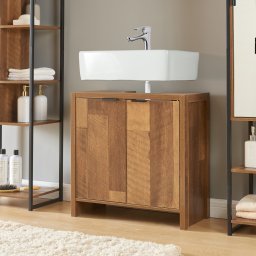 Dulap baie sub lavoar Namsskogan 60x60x30 cm, aspect nuc