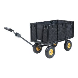 Carucior de transport Corropoli 112x51 cm, max. 550 kg, negru/galben