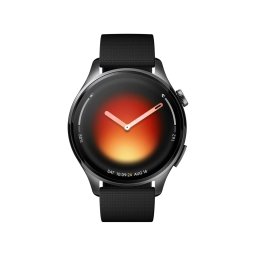 Ceas inteligent Xiaomi Watch 5, Ecran AMOLED 1.54", Wi-Fi, Bluetooth, bratara fluoroelastomer, Negru