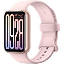 Bratara fitness Xiaomi Banda inteligenta 9 Pro, display tactil AMOLED, 1.74", Auriu Rose